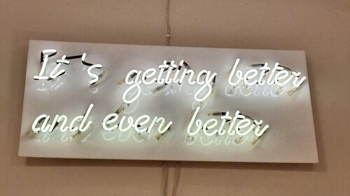 It's getting better and event better