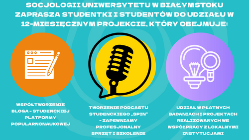 Dołącz do SPIN - Studenckiego Programu Inicjatyw Naukowych!